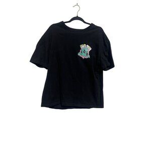 Far Out Alien Graphic T-Shirt Black Size S (4-6) By Shein